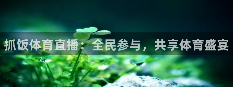 抓饭体育直播：全民参与，共享体育盛宴